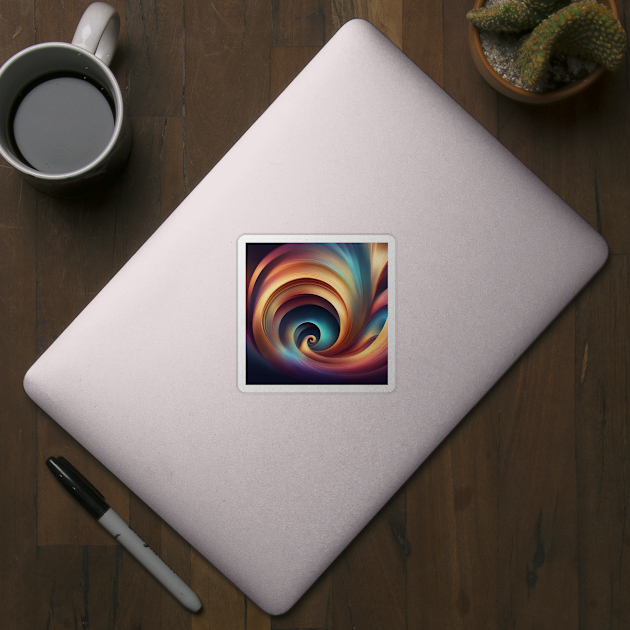 Multicolor spiral by Studio468